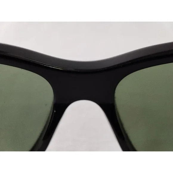 OTIS Elsewhere Sunglasses Black Frames Mineral Glass Lenses Polarized Grey
